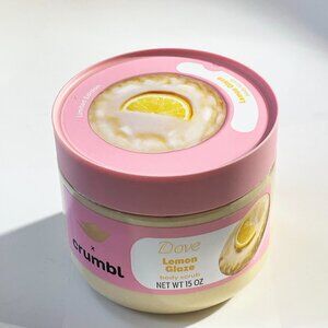 new! Dove Crumbl Exfoliating Body Scrub Lemon Cookie, 15 oz